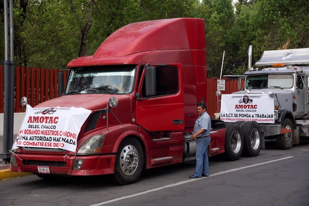AMOTAC - Signs on truck