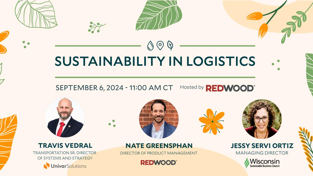 Sustainability in Logistics Speakers